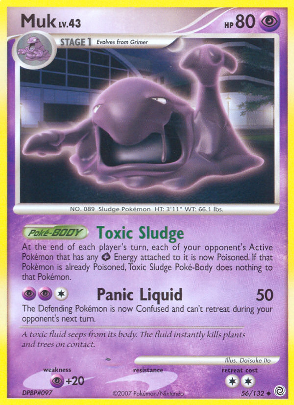 Muk (56/132) [Diamond & Pearl: Secret Wonders] | Galaxy Games LLC