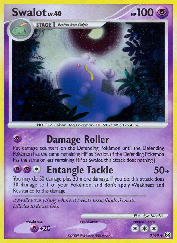 Swalot (9/99) (Theme Deck Exclusive) [Platinum: Arceus] | Galaxy Games LLC