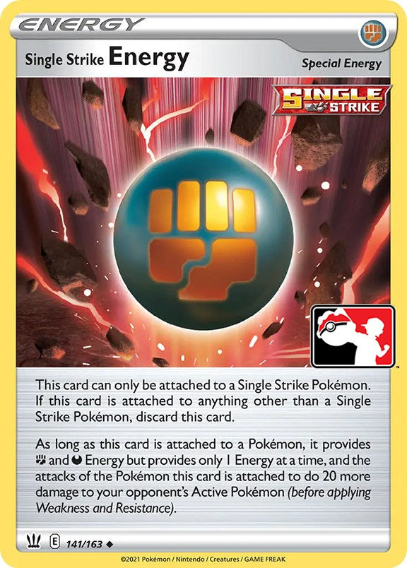 Single Strike Energy (141/163) [Prize Pack Series Two] | Galaxy Games LLC