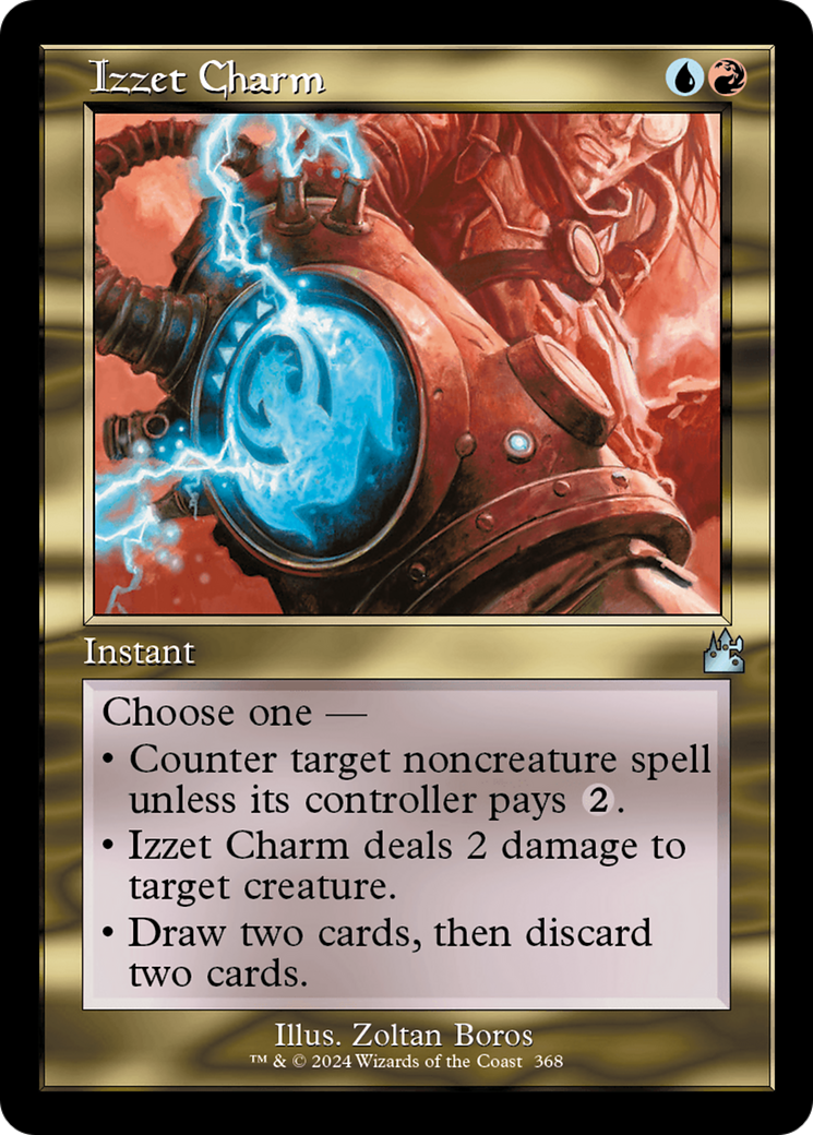 Izzet Charm (Retro Frame) [Ravnica Remastered] | Galaxy Games LLC