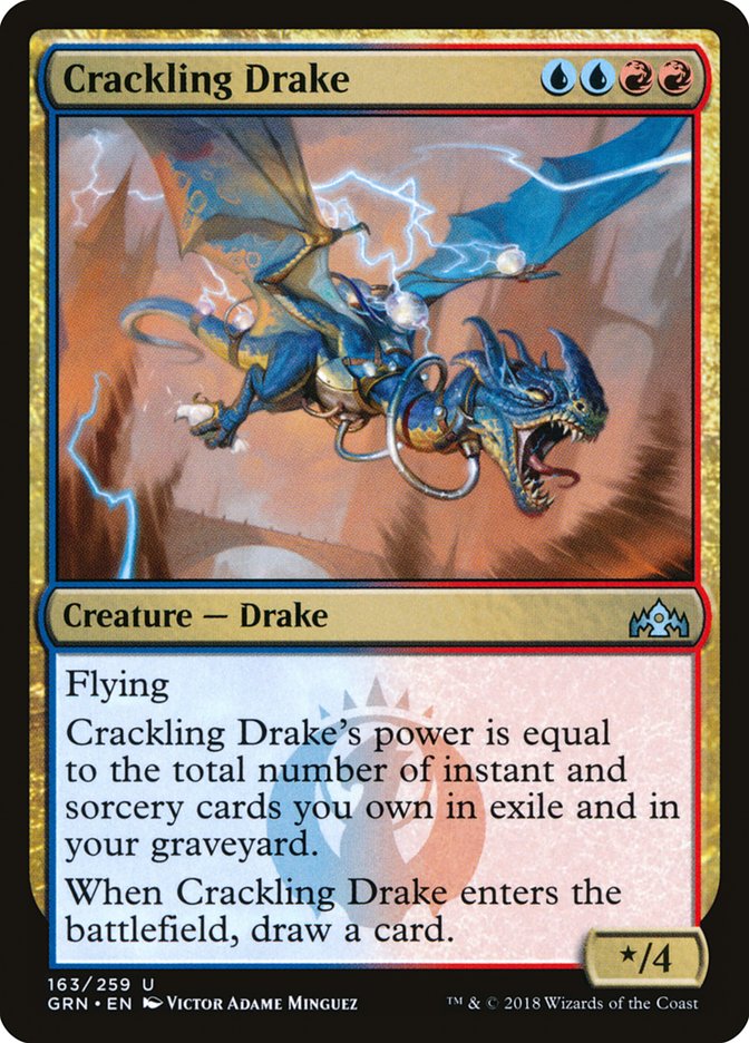 Crackling Drake [Guilds of Ravnica] | Galaxy Games LLC