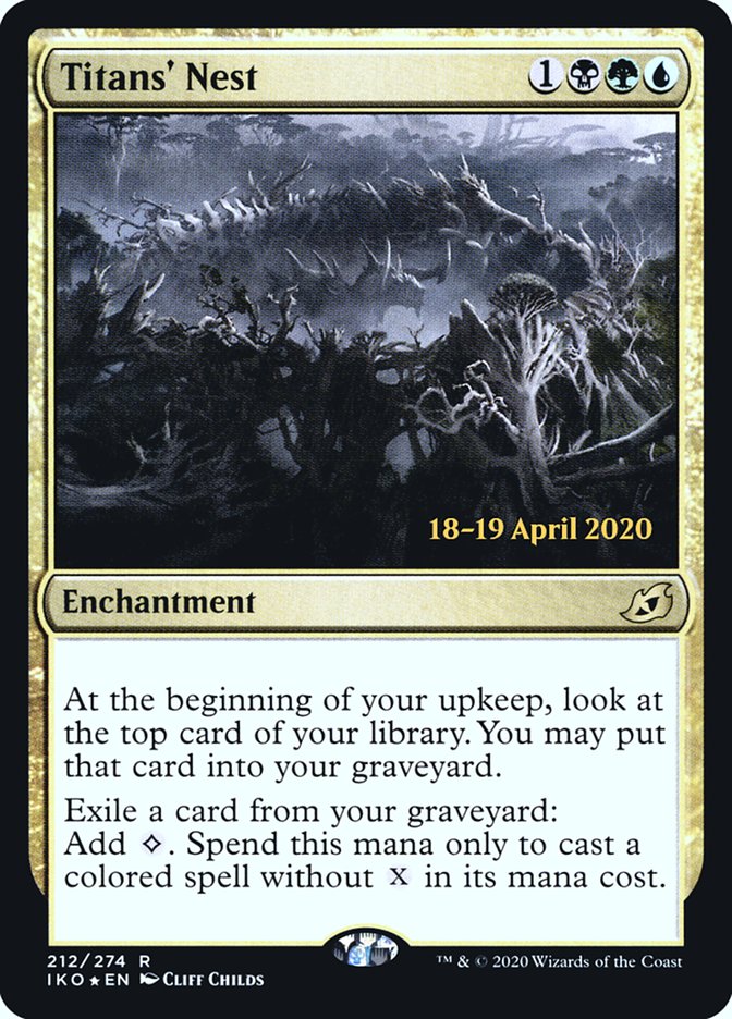 Titans' Nest [Ikoria: Lair of Behemoths Prerelease Promos] | Galaxy Games LLC
