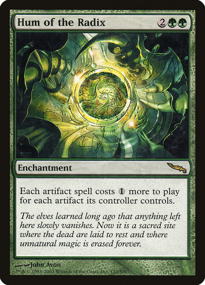 Hum of the Radix [Mirrodin] | Galaxy Games LLC