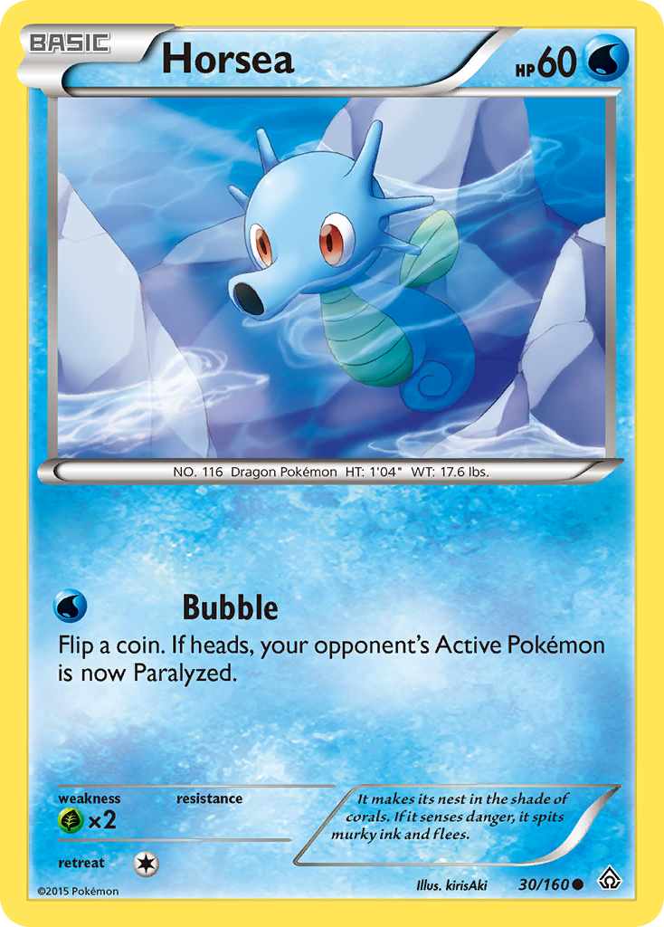 Horsea (30/160) [XY: Primal Clash] | Galaxy Games LLC