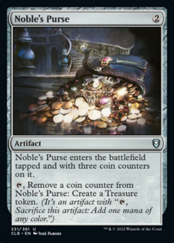 Noble's Purse [Commander Legends: Battle for Baldur's Gate] | Galaxy Games LLC