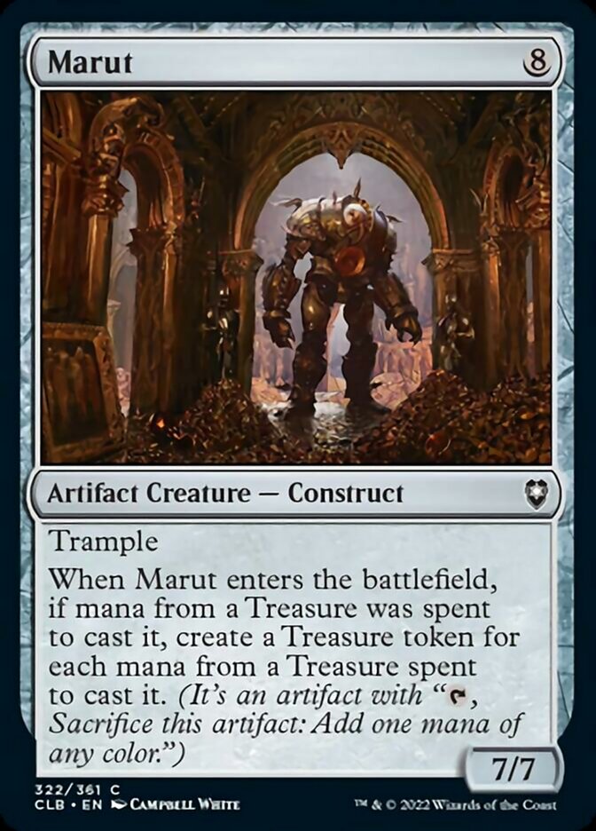 Marut [Commander Legends: Battle for Baldur's Gate] | Galaxy Games LLC