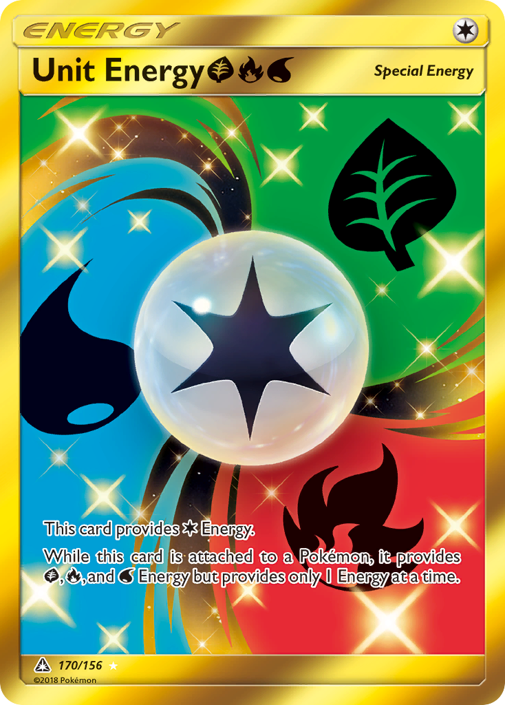 Unit Energy (170/156) (Grass, Fire, Water) [Sun & Moon: Ultra Prism] | Galaxy Games LLC