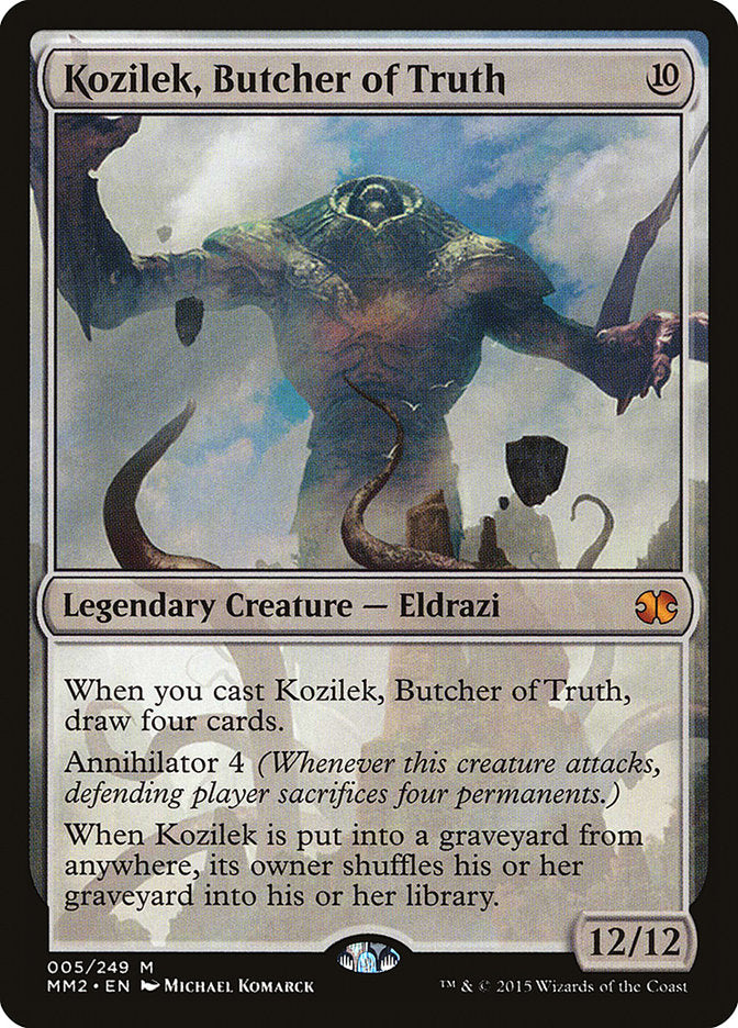 Kozilek, Butcher of Truth [Modern Masters 2015] | Galaxy Games LLC