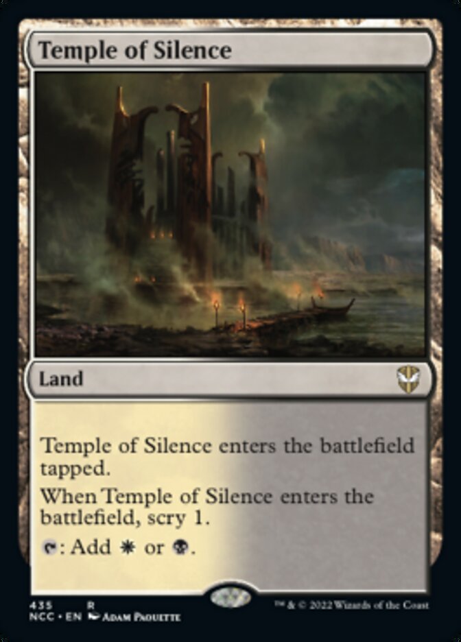 Temple of Silence [Streets of New Capenna Commander] | Galaxy Games LLC