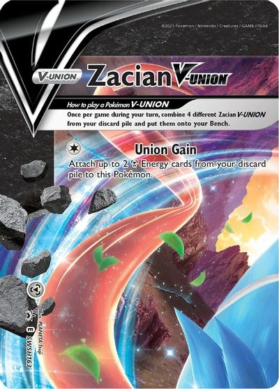 Zacian V-Union (SWSH163) [Sword & Shield: Black Star Promos] | Galaxy Games LLC