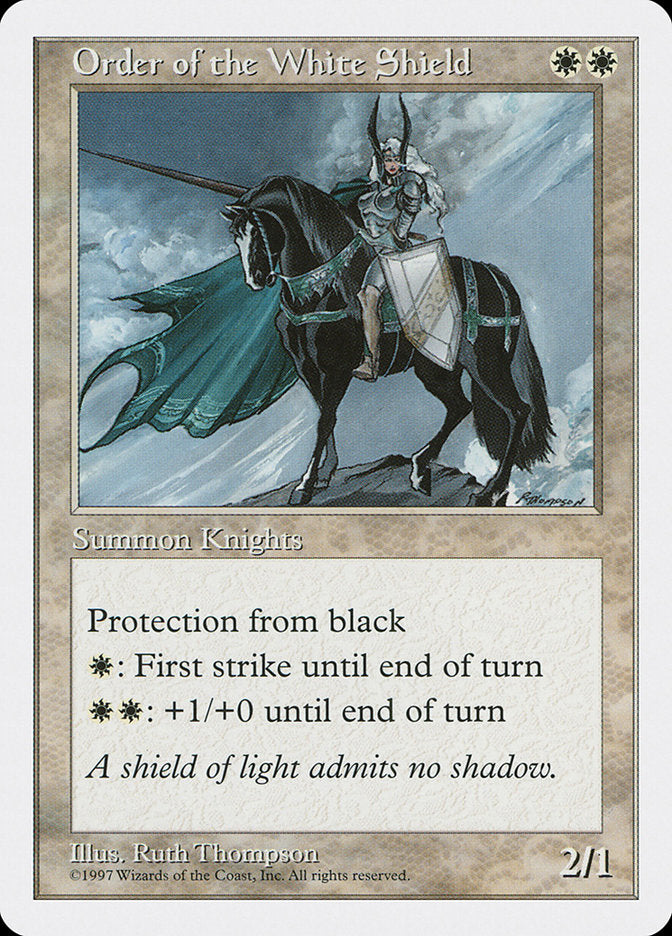 Order of the White Shield [Fifth Edition] | Galaxy Games LLC