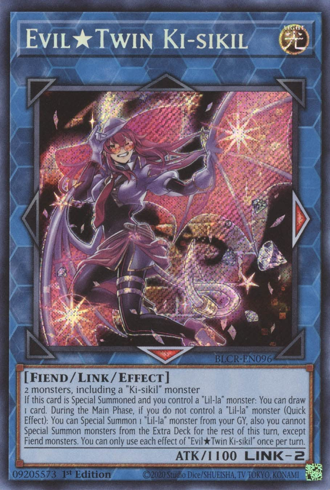 Evil Twin Ki-sikil [BLCR-EN096] Secret Rare | Galaxy Games LLC