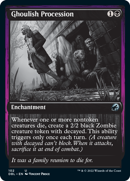 Ghoulish Procession [Innistrad: Double Feature] | Galaxy Games LLC