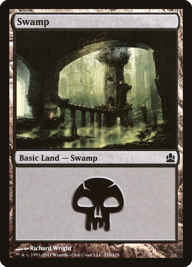 Swamp (310) [Commander 2011] | Galaxy Games LLC