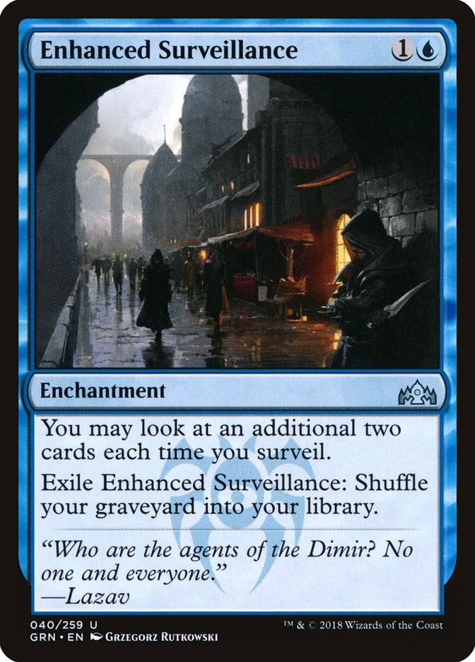 Enhanced Surveillance [Guilds of Ravnica] | Galaxy Games LLC