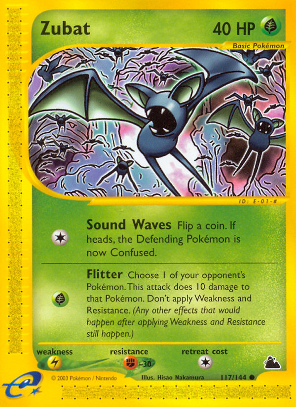 Zubat (117/144) [Skyridge] | Galaxy Games LLC