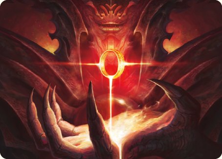 Sol Ring Art Card [The Lord of the Rings: Tales of Middle-earth Art Series] | Galaxy Games LLC