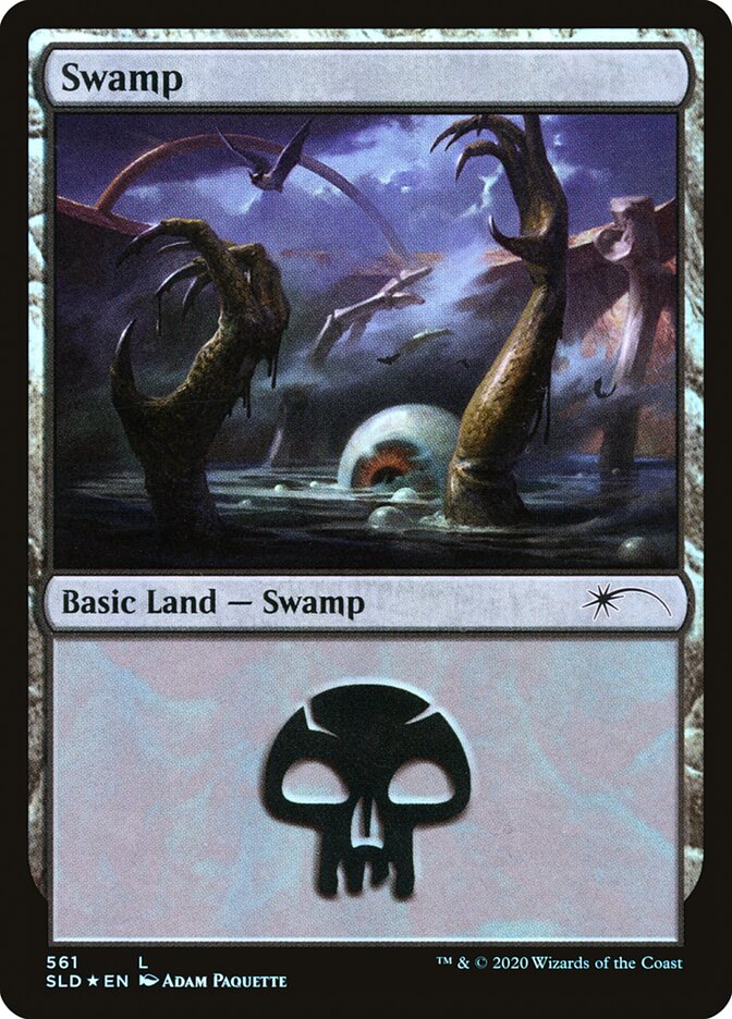 Swamp (Witchcraft) (561) [Secret Lair Drop Promos] | Galaxy Games LLC