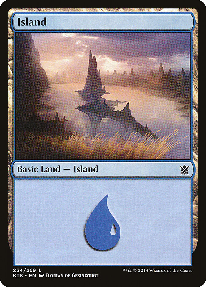 Island (254) [Khans of Tarkir] | Galaxy Games LLC