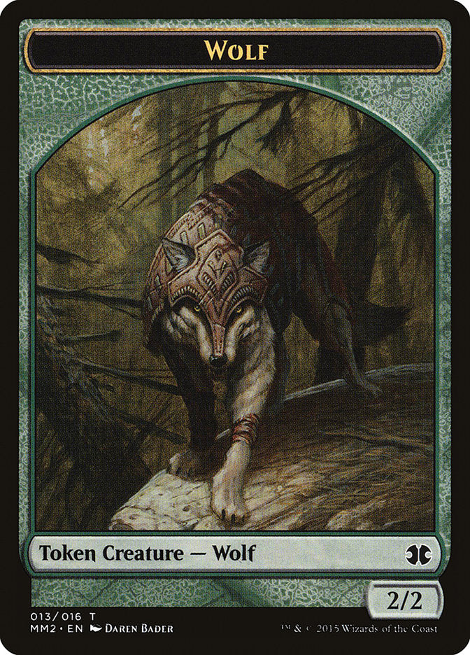 Wolf Token [Modern Masters 2015 Tokens] | Galaxy Games LLC