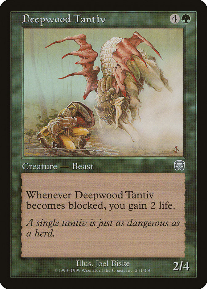 Deepwood Tantiv [Mercadian Masques] | Galaxy Games LLC