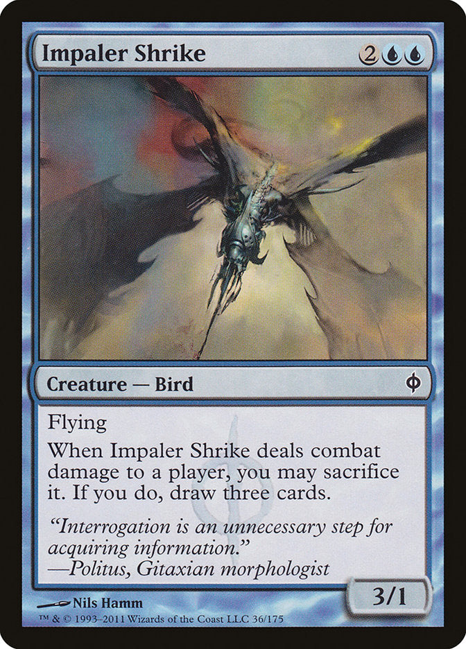 Impaler Shrike [New Phyrexia] | Galaxy Games LLC