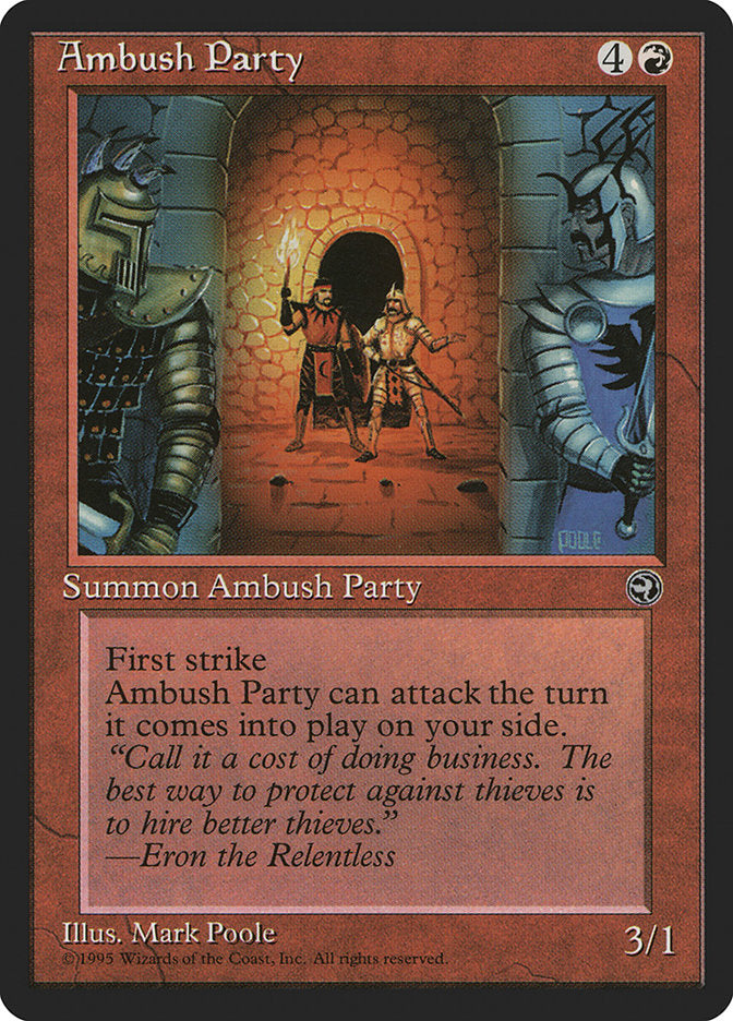 Ambush Party (Eron Flavor Text) [Homelands] | Galaxy Games LLC