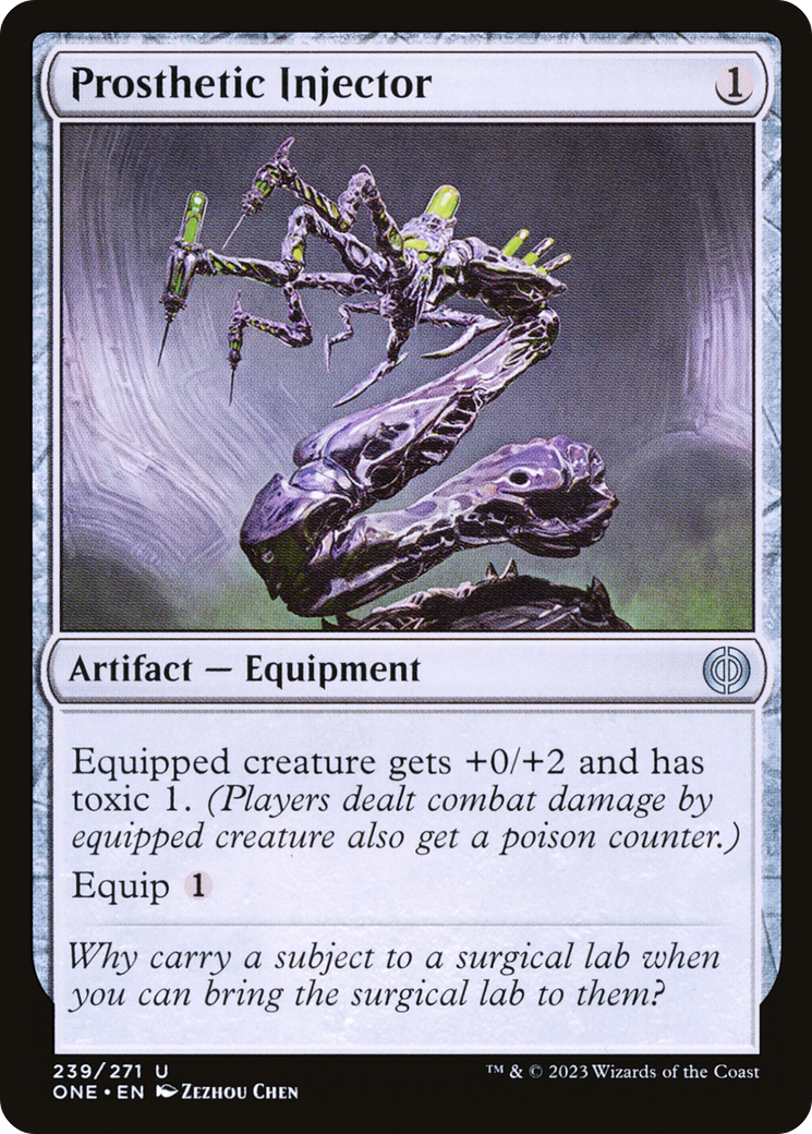 Prosthetic Injector [Phyrexia: All Will Be One] | Galaxy Games LLC