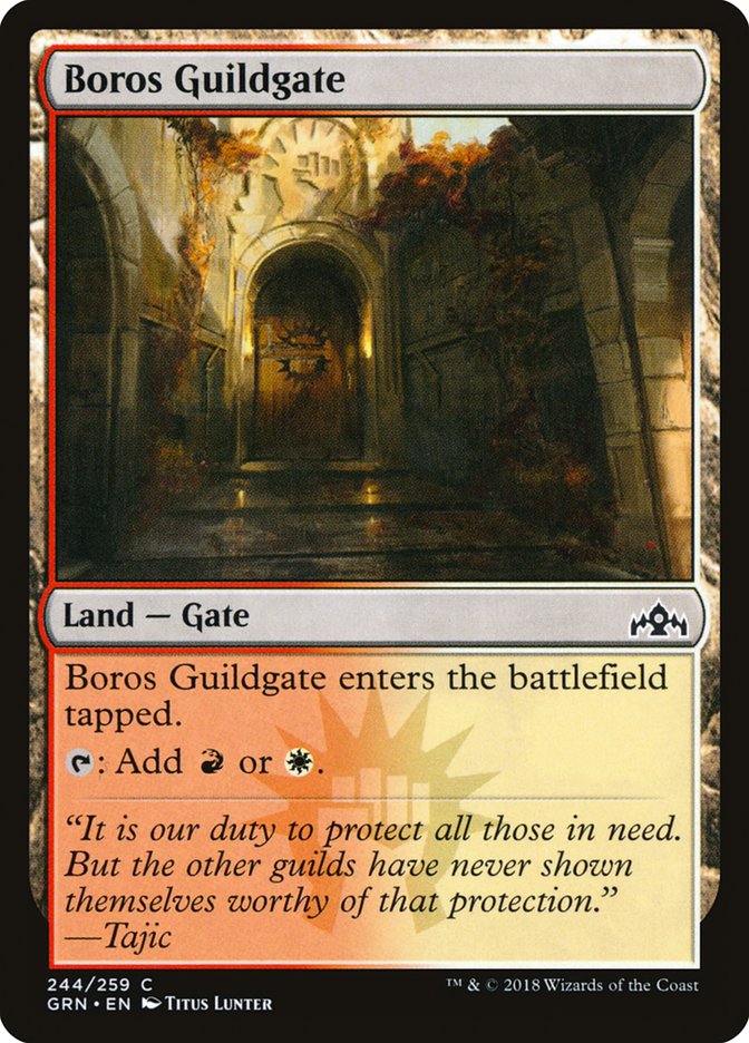 Boros Guildgate (244/259) [Guilds of Ravnica] | Galaxy Games LLC