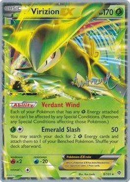 Virizion EX (9/101) (Emerald King - Andrew Estrada) [World Championships 2014] | Galaxy Games LLC