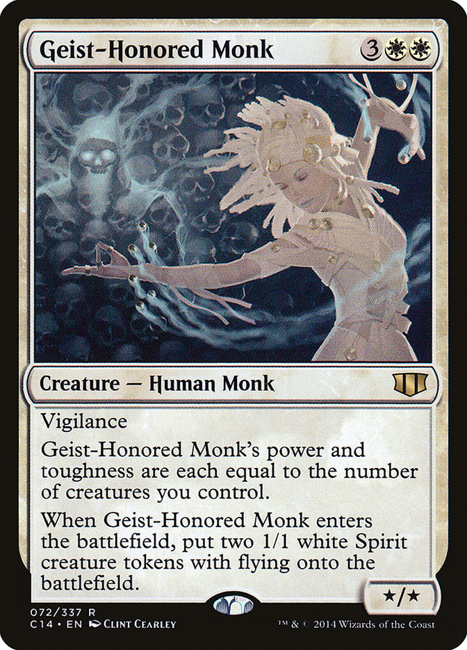 Geist-Honored Monk [Commander 2014] | Galaxy Games LLC