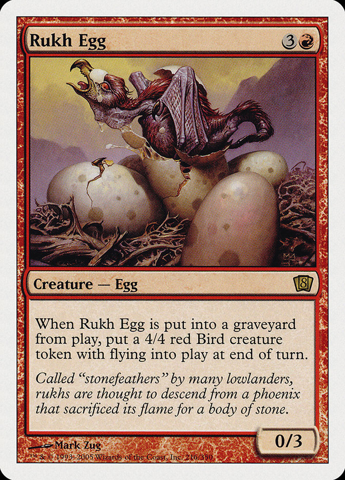 Rukh Egg [Eighth Edition] | Galaxy Games LLC