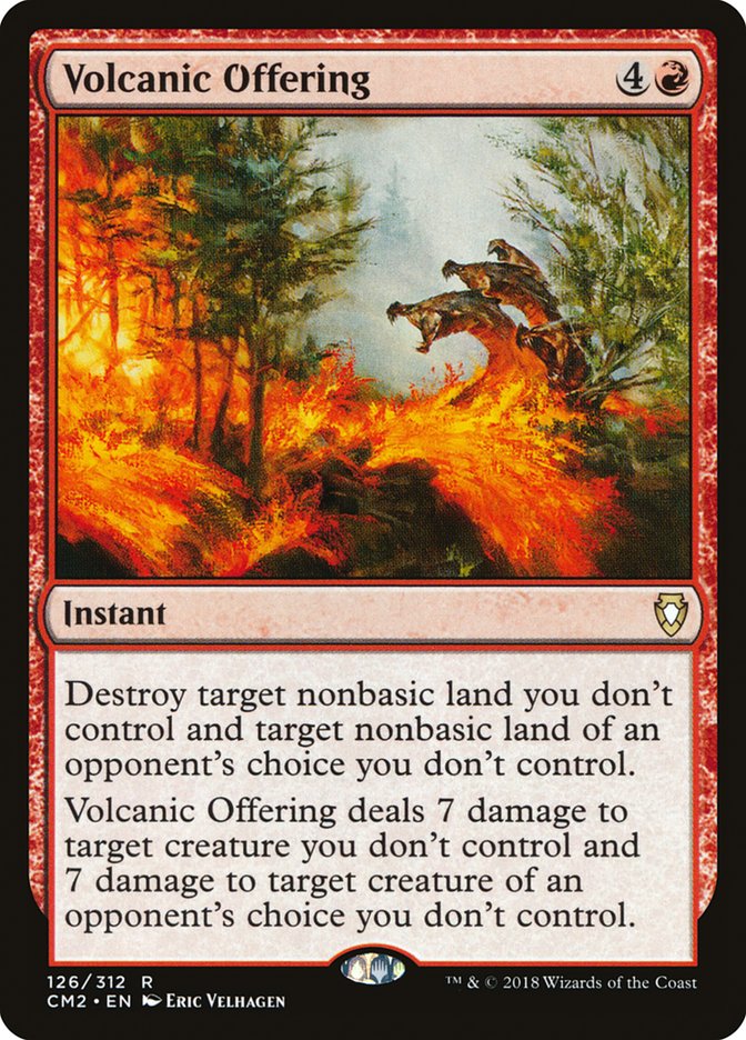 Volcanic Offering [Commander Anthology Volume II] | Galaxy Games LLC