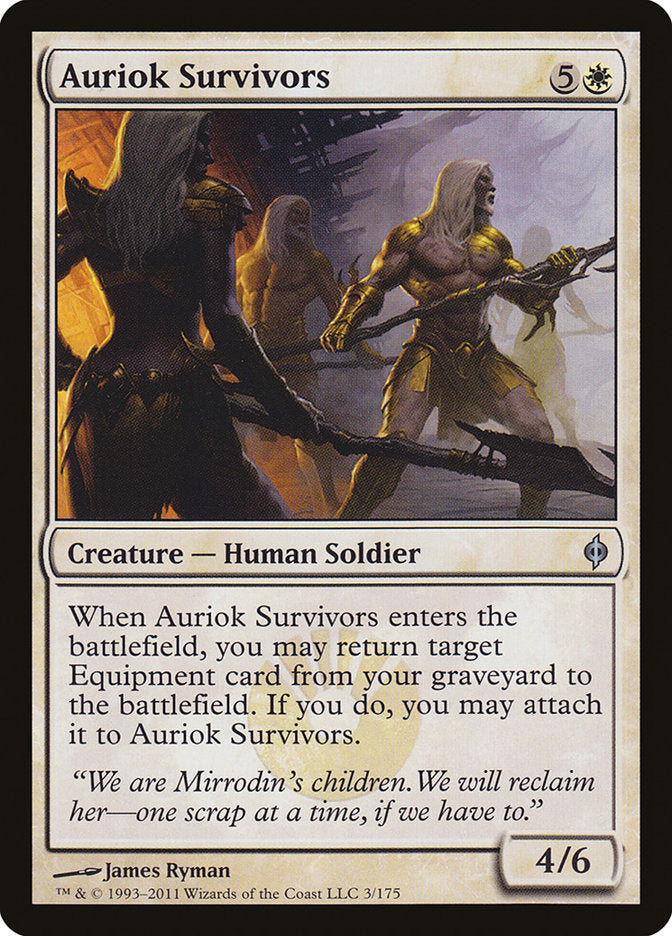 Auriok Survivors [New Phyrexia] | Galaxy Games LLC