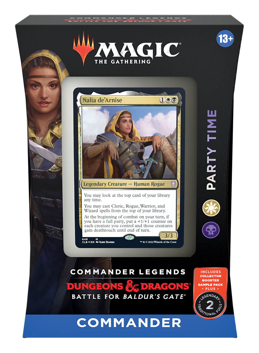 Commander Legends: Battle for Baldur's Gate - Commander Deck Display | Galaxy Games LLC