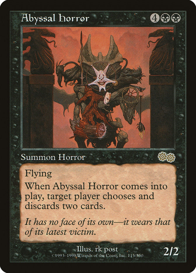 Abyssal Horror [Urza's Saga] | Galaxy Games LLC