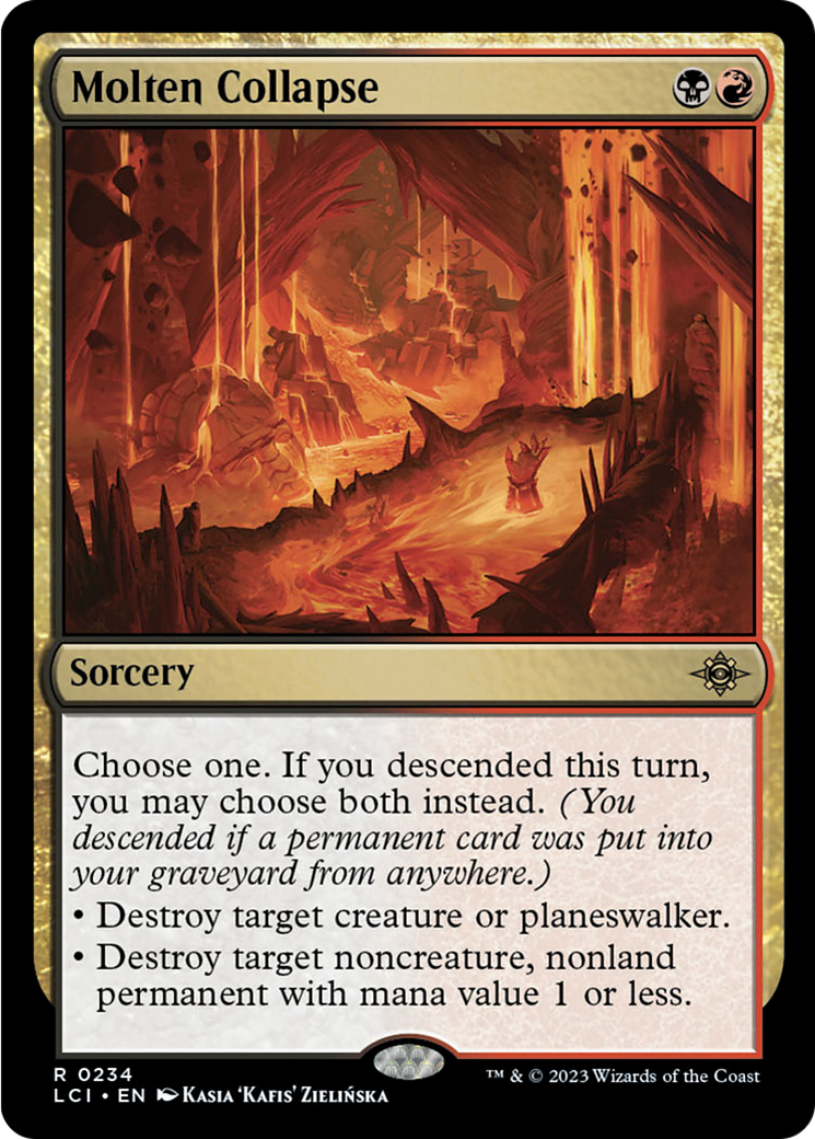 Molten Collapse [The Lost Caverns of Ixalan] | Galaxy Games LLC