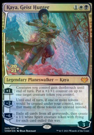 Kaya, Geist Hunter [Innistrad: Crimson Vow Prerelease Promos] | Galaxy Games LLC