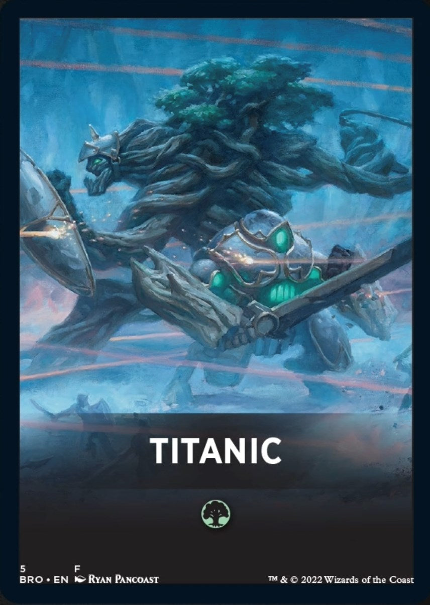 Titanic Theme Card [The Brothers' War Tokens] | Galaxy Games LLC