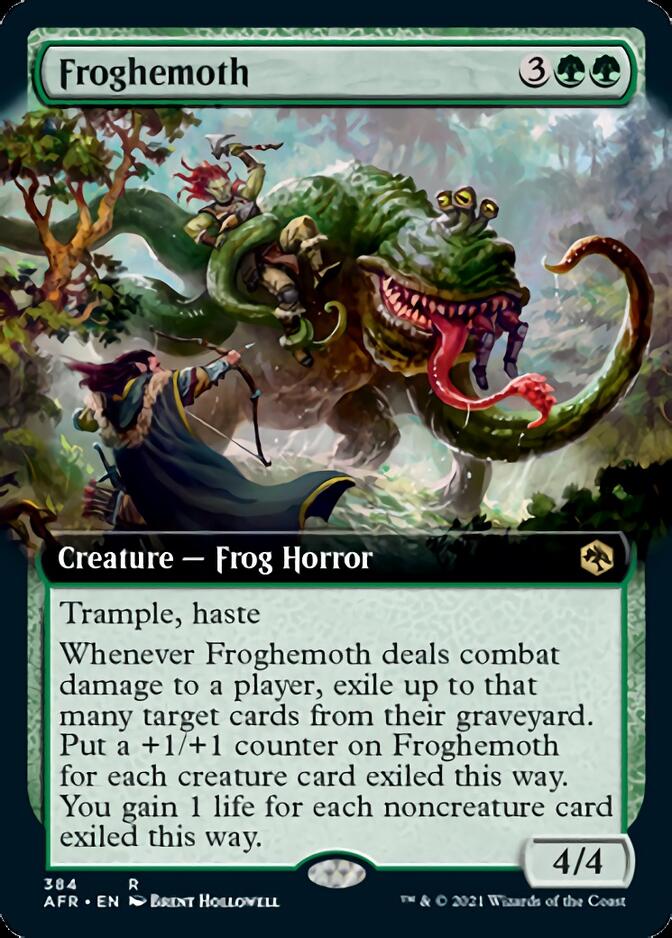 Froghemoth (Extended Art) [Dungeons & Dragons: Adventures in the Forgotten Realms] | Galaxy Games LLC