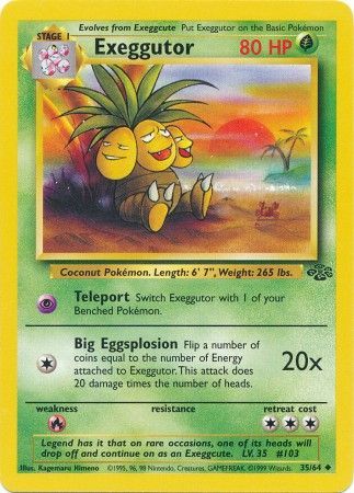 Exeggutor (35/64) [Jungle Unlimited] | Galaxy Games LLC