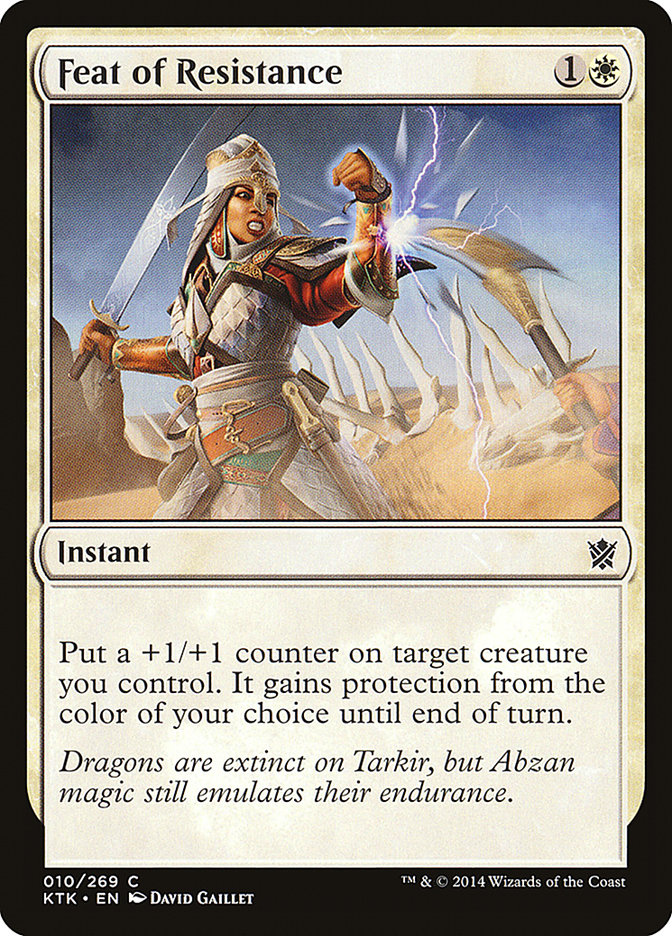Feat of Resistance [Khans of Tarkir] | Galaxy Games LLC
