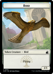 Bird // Angel (0002) Double-Sided Token [Ravnica Remastered Tokens] | Galaxy Games LLC