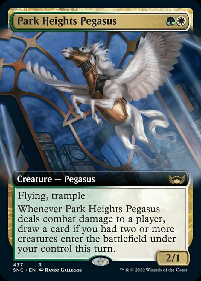Park Heights Pegasus (Extended Art) [Streets of New Capenna] | Galaxy Games LLC