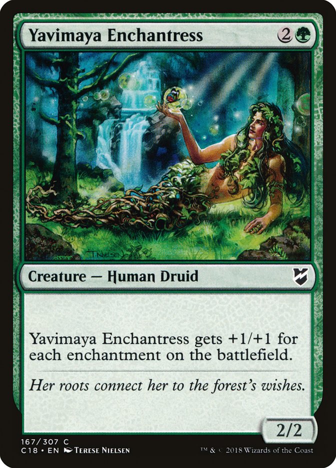 Yavimaya Enchantress [Commander 2018] | Galaxy Games LLC