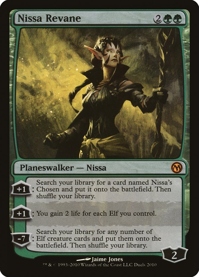 Nissa Revane (Duels of the Planeswalkers Promos) [Duels of the Planeswalkers Promos 2010] | Galaxy Games LLC