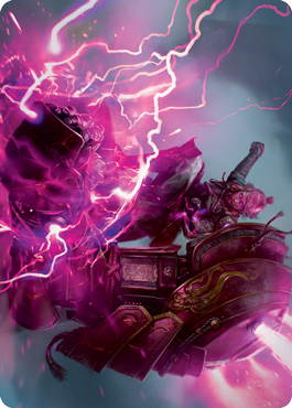Voltage Surge Art Card [Kamigawa: Neon Dynasty Art Series] | Galaxy Games LLC