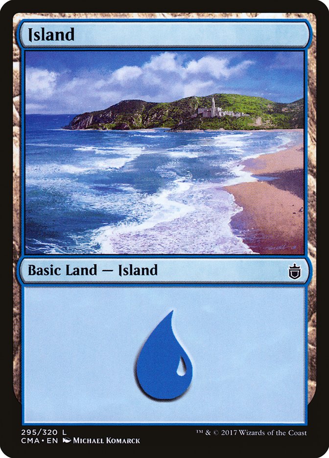 Island (295) [Commander Anthology] | Galaxy Games LLC