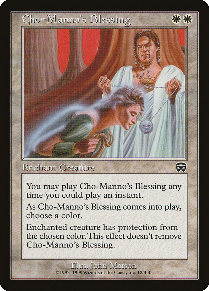 Cho-Manno's Blessing [Mercadian Masques] | Galaxy Games LLC