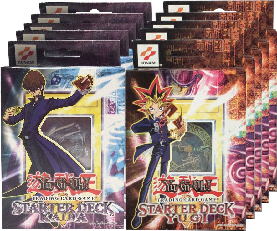 Yugi & Kaiba - Starter Deck Display (Unlimited) | Galaxy Games LLC